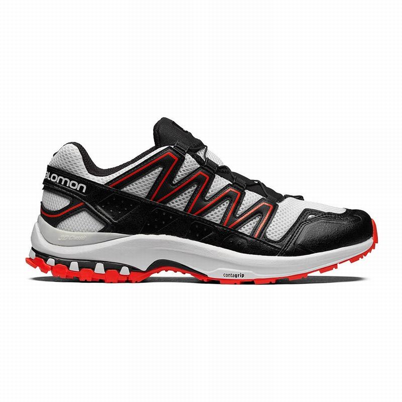 SALOMON UK XA-COMP - Mens Trail Running Shoes White/Black,ZENH68097
